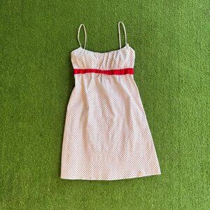 Fairycore Coquette Polka Dot Mini Dress